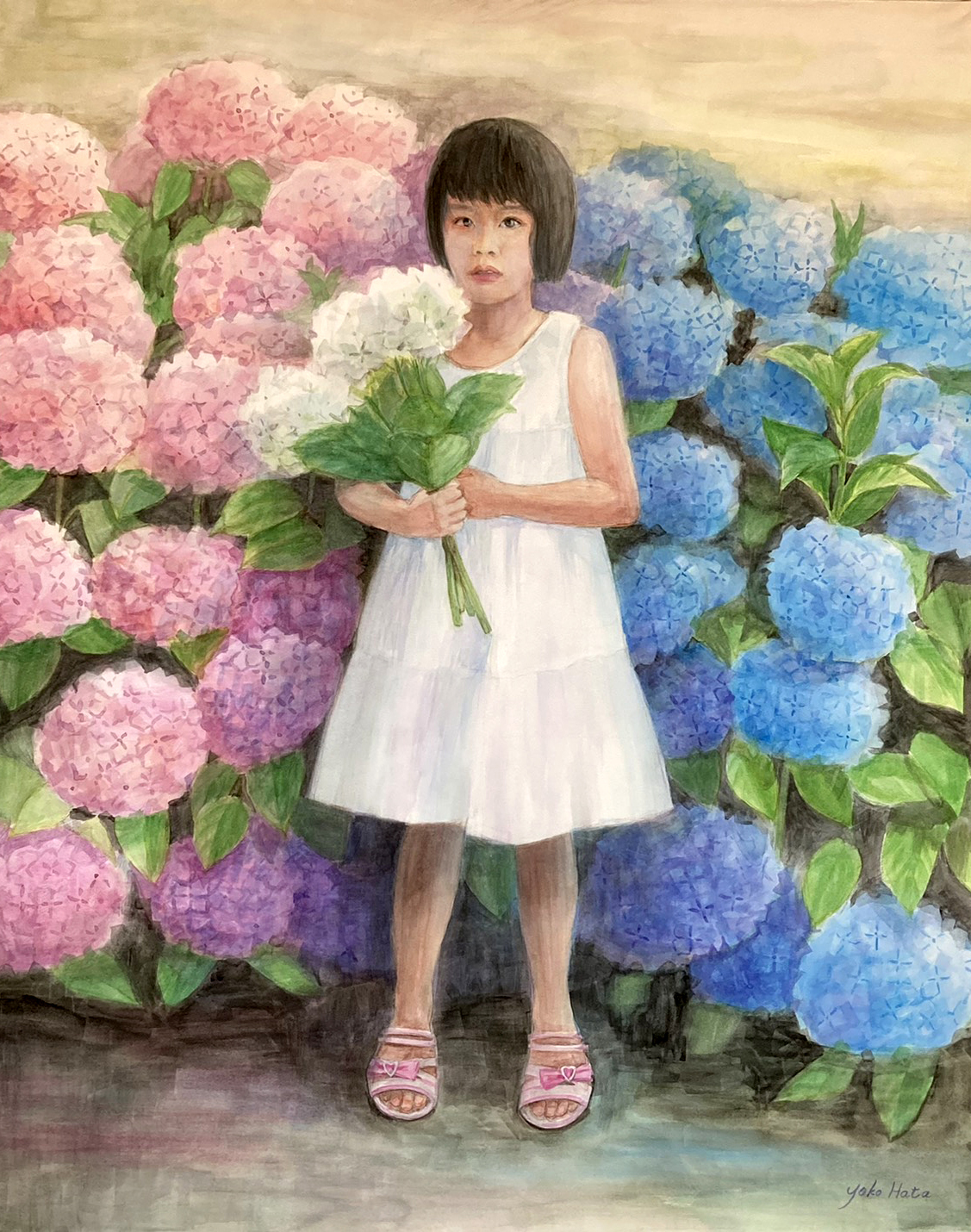 水彩人物画